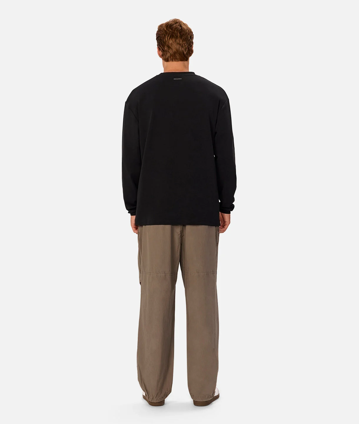 The Newport Long Sleeve T-Shirt - Black - Image 5