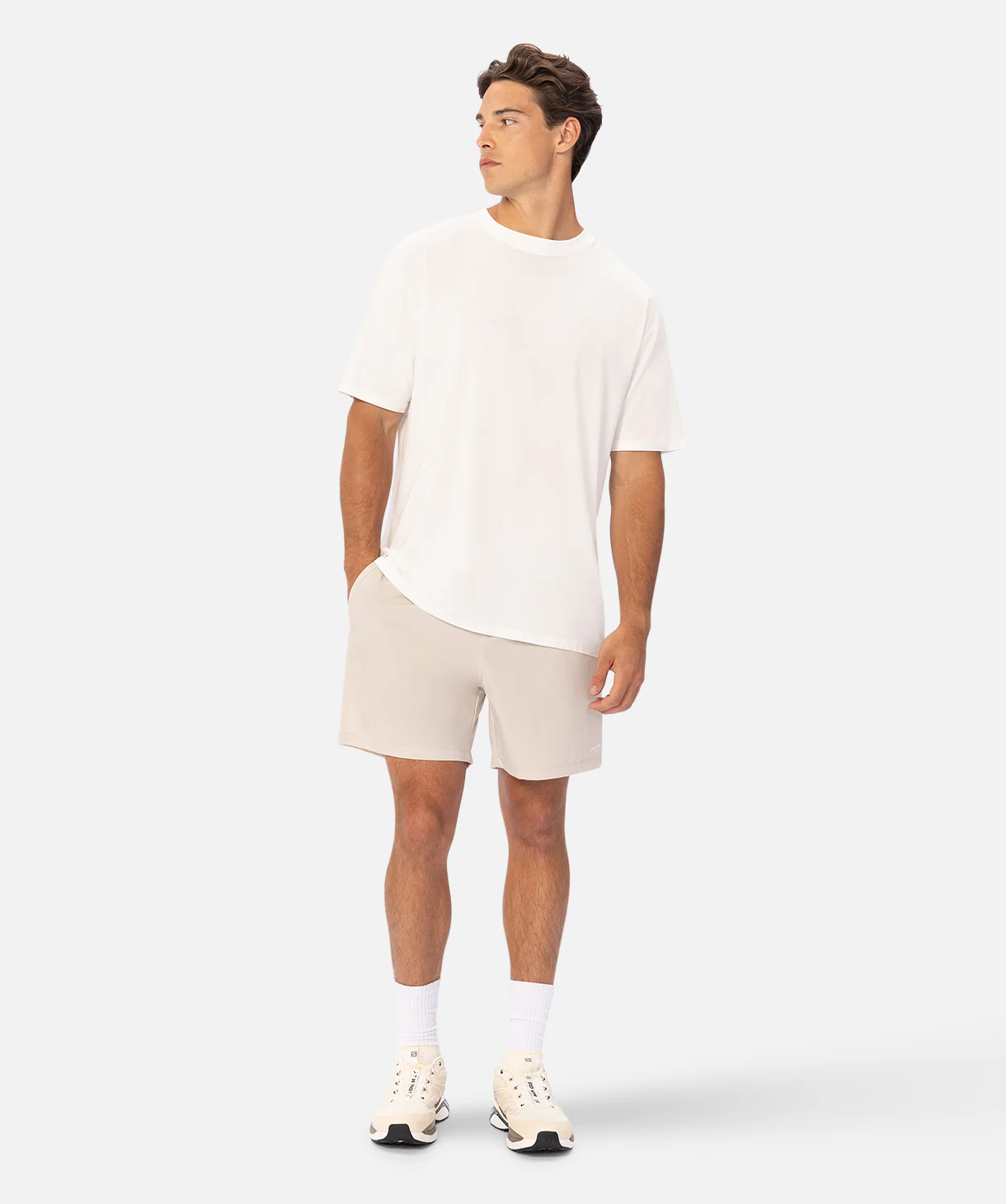 The Freeman Athletic T-Shirt - Chalk - Image 3