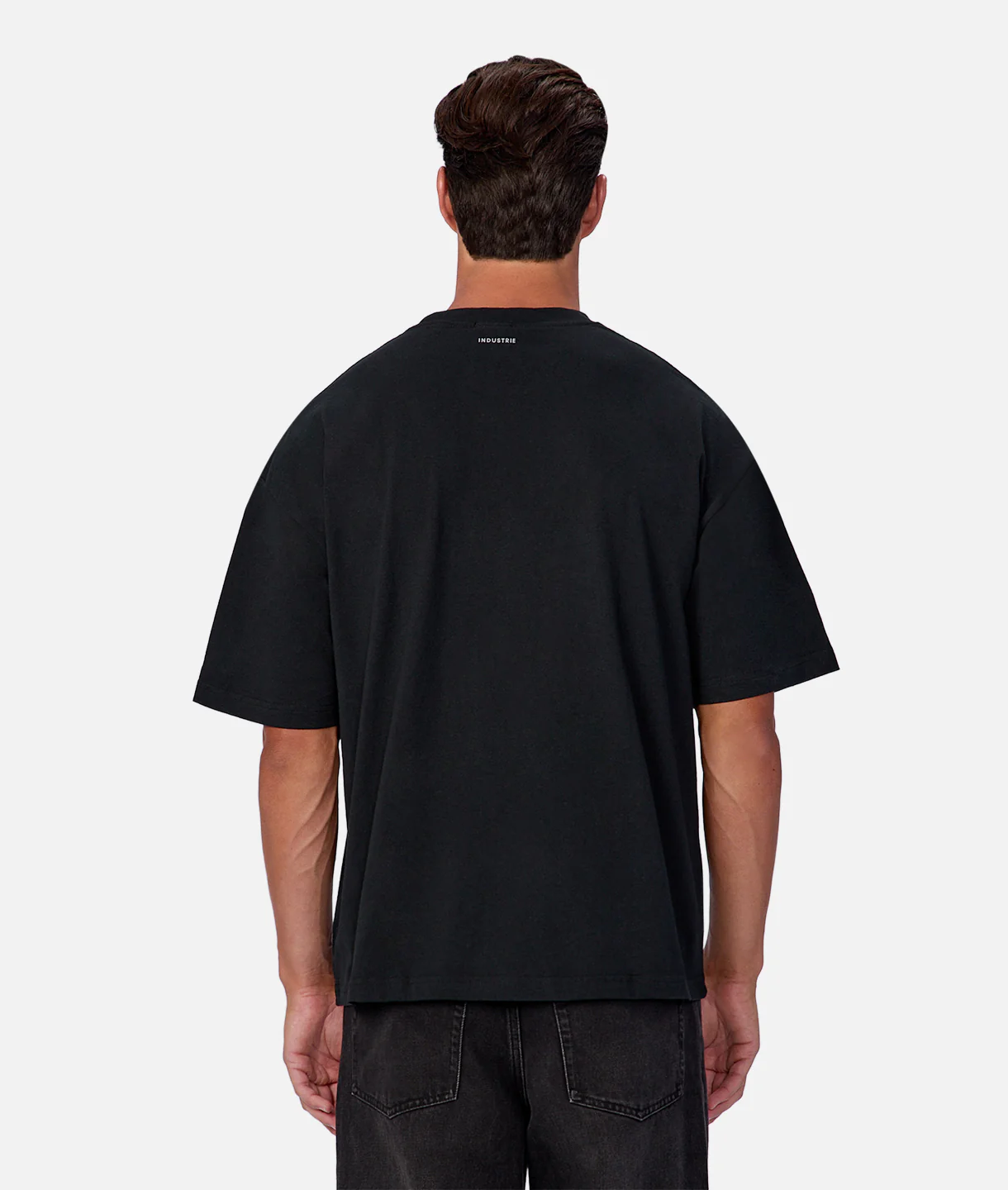 The Del Mar Boxy T-Shirt - Black - Image 4