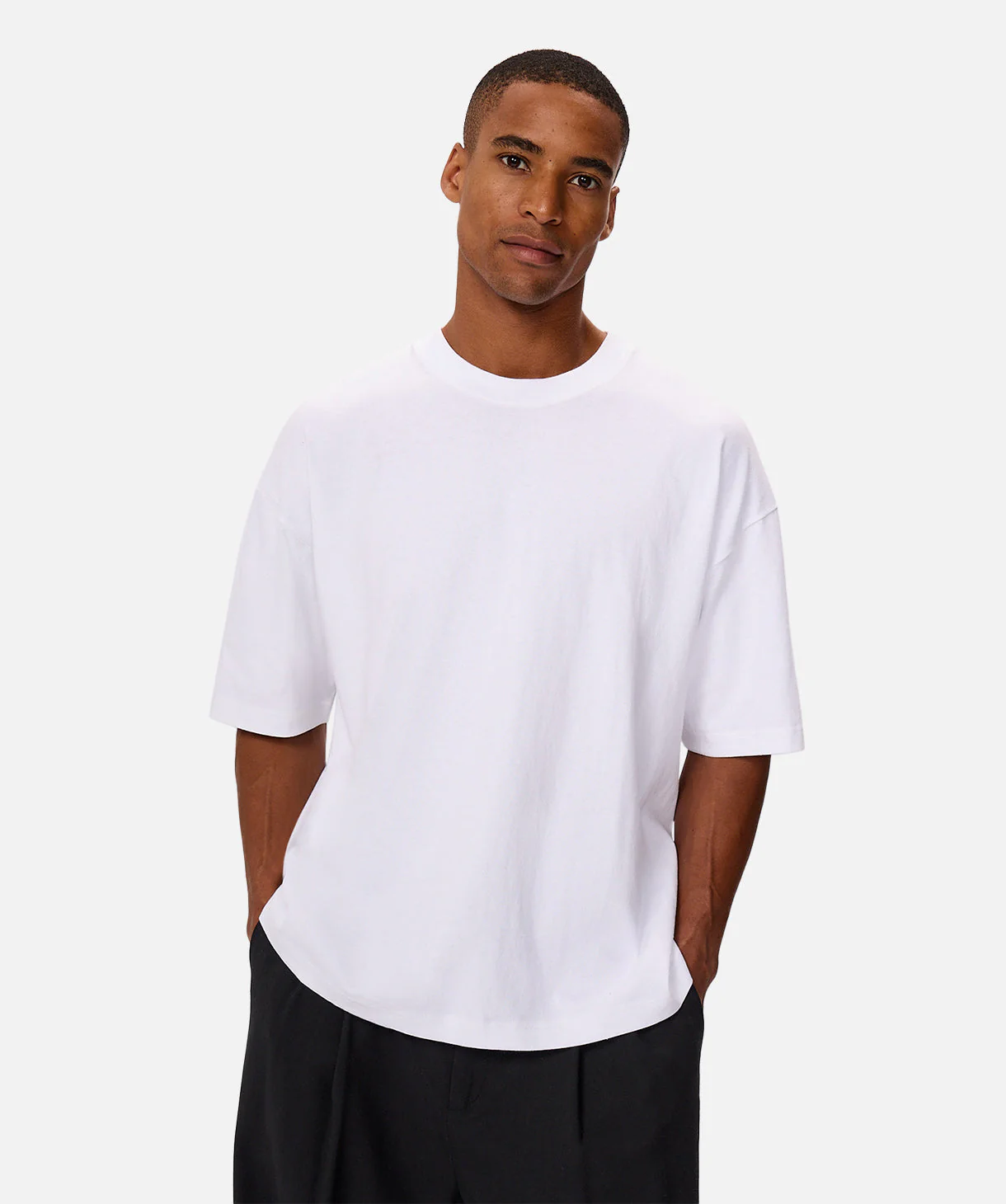 The Del Mar Boxy T-Shirt - White - Image 9