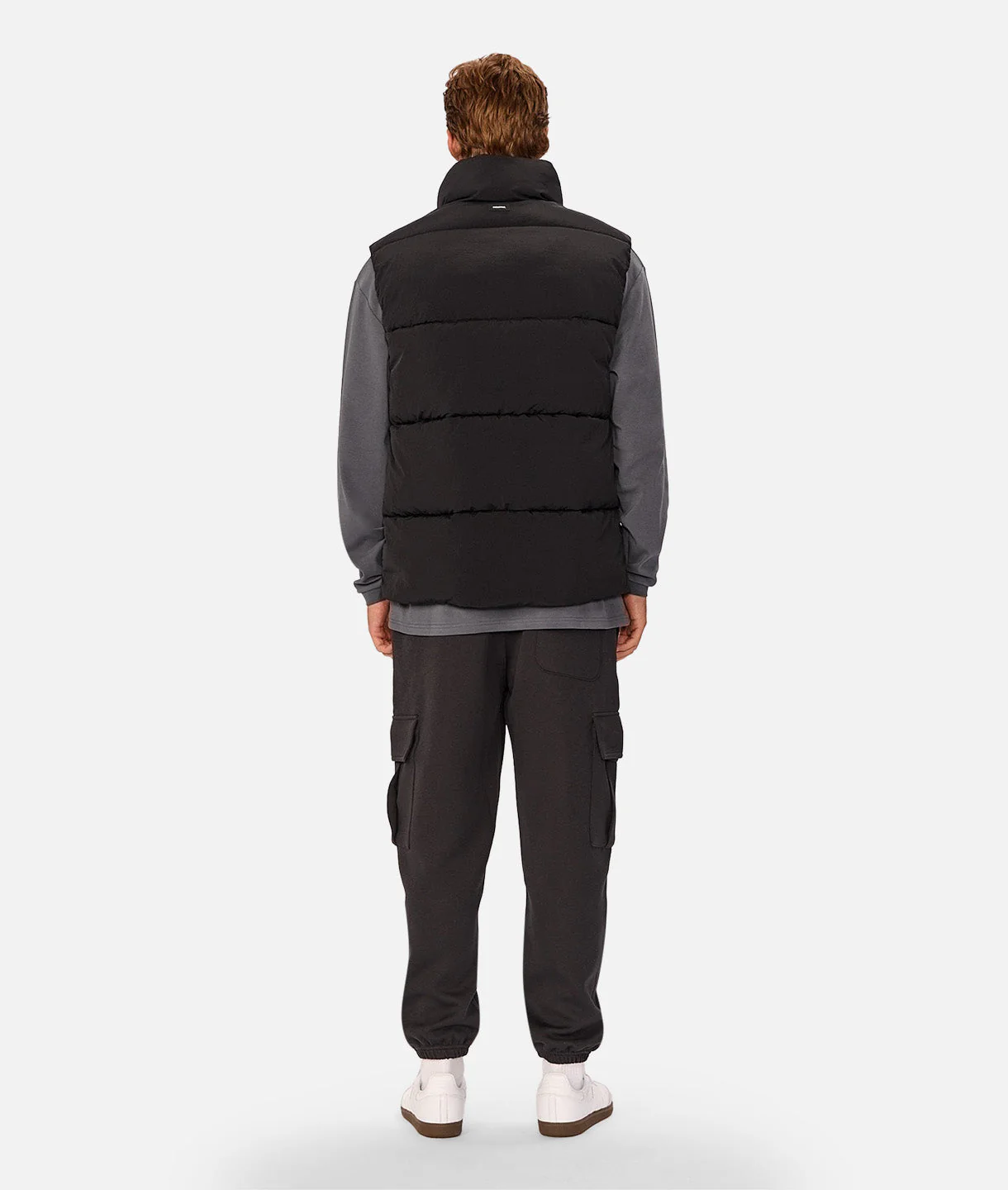 The Busan Puffer Vest - Black - Image 4