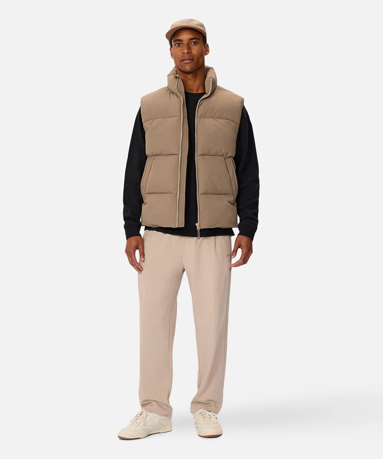 The Busan Puffer Vest - Light Brindle - Image 3