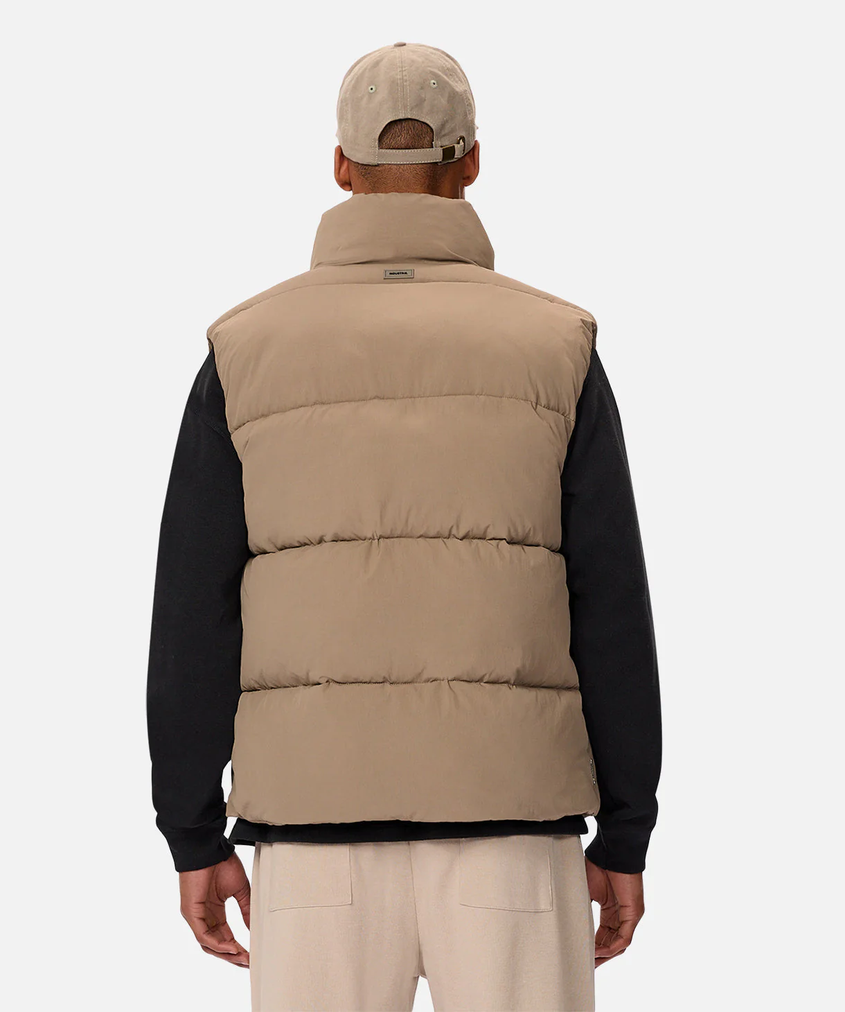 The Busan Puffer Vest - Light Brindle - Image 6