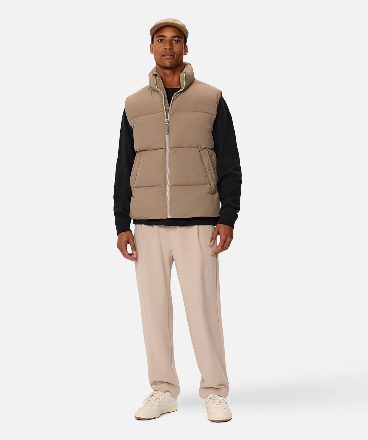 The Busan Puffer Vest - Light Brindle - Image 7