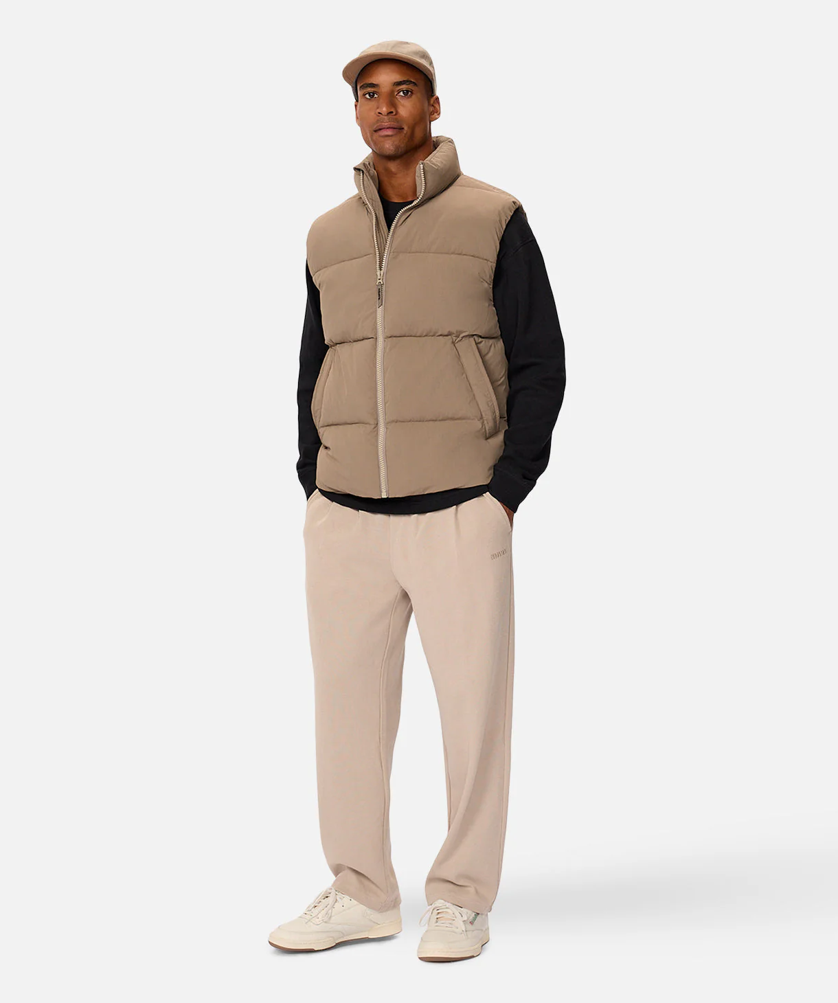 The Busan Puffer Vest - Light Brindle - Image 8