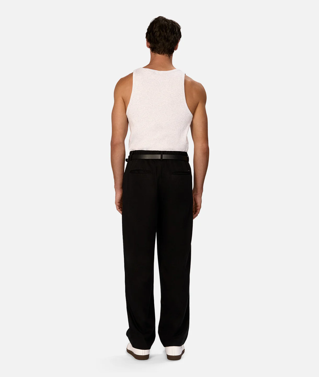 Slim PU Belt - Black - Image 4