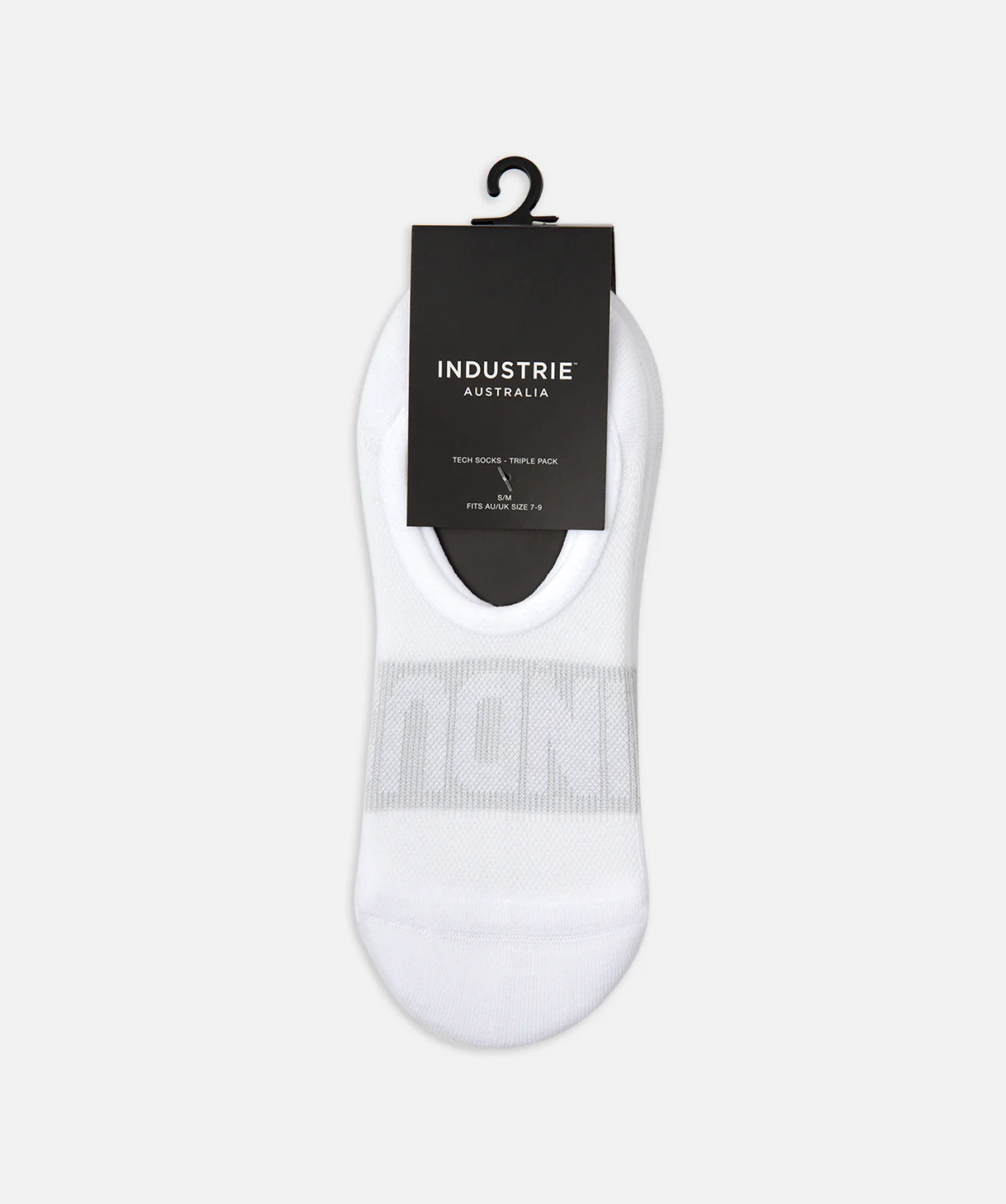 3 Pack Tech Socks - White - Image 3