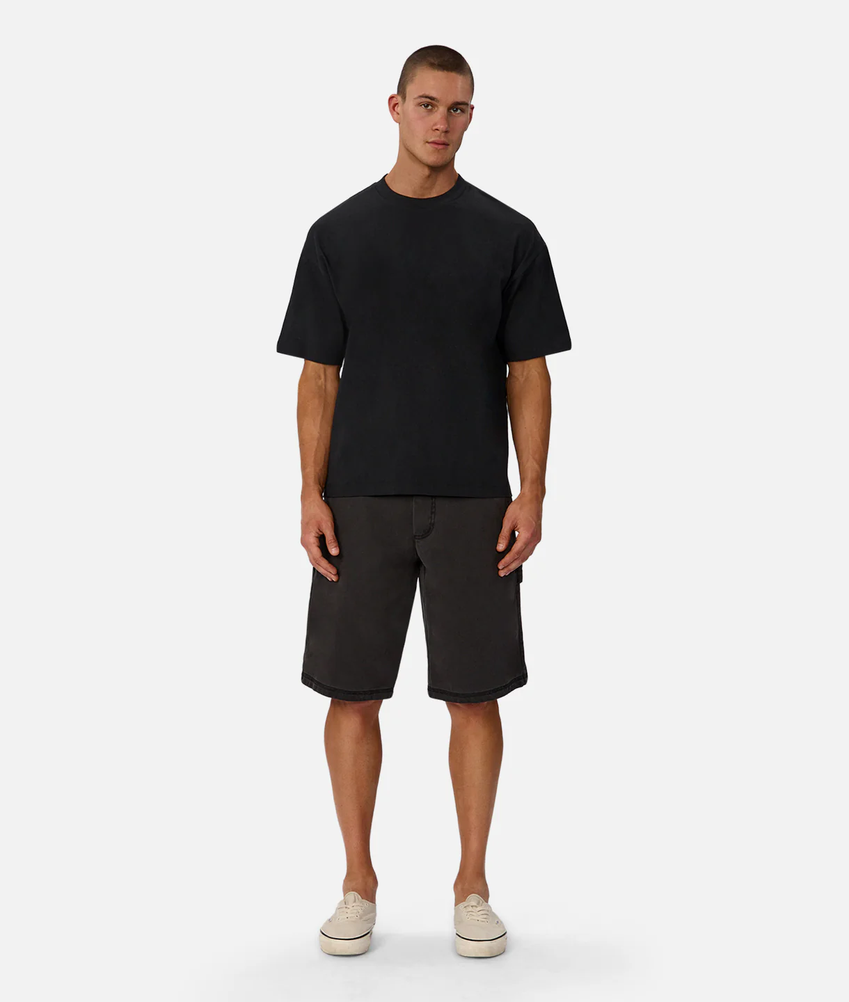 The Indiana Short - Washed Black - Image 5