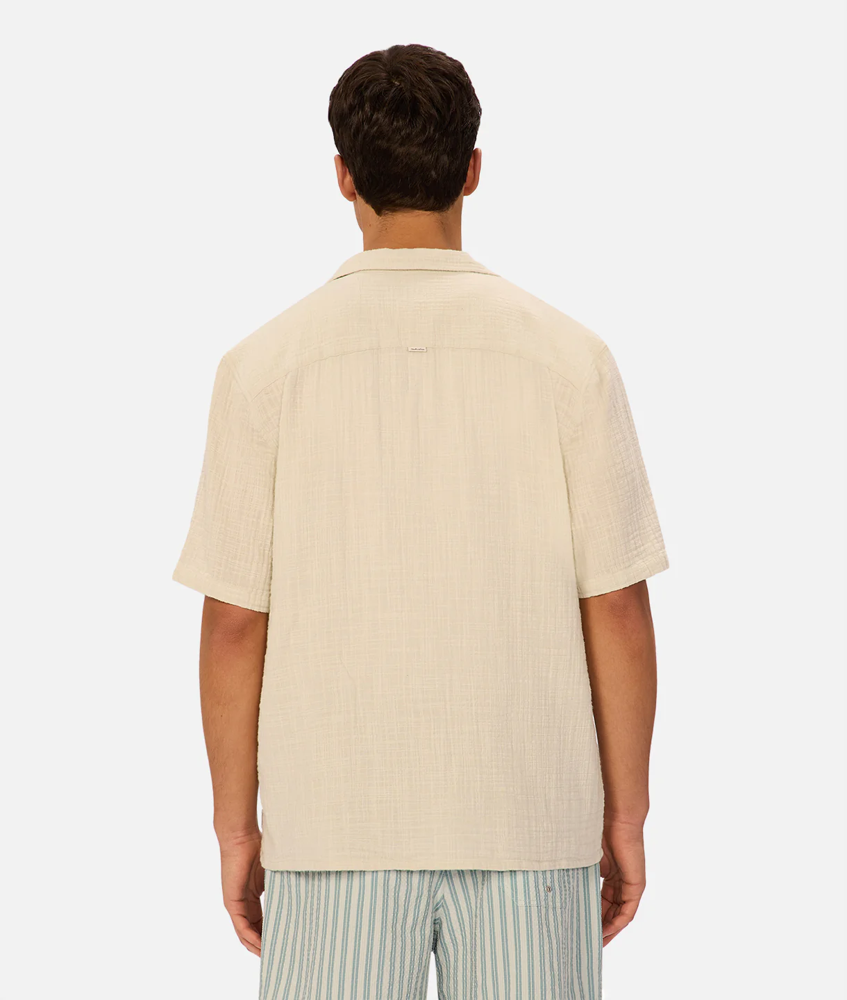 The Seguro Short Sleeve Shirt - Duck Egg - Image 4