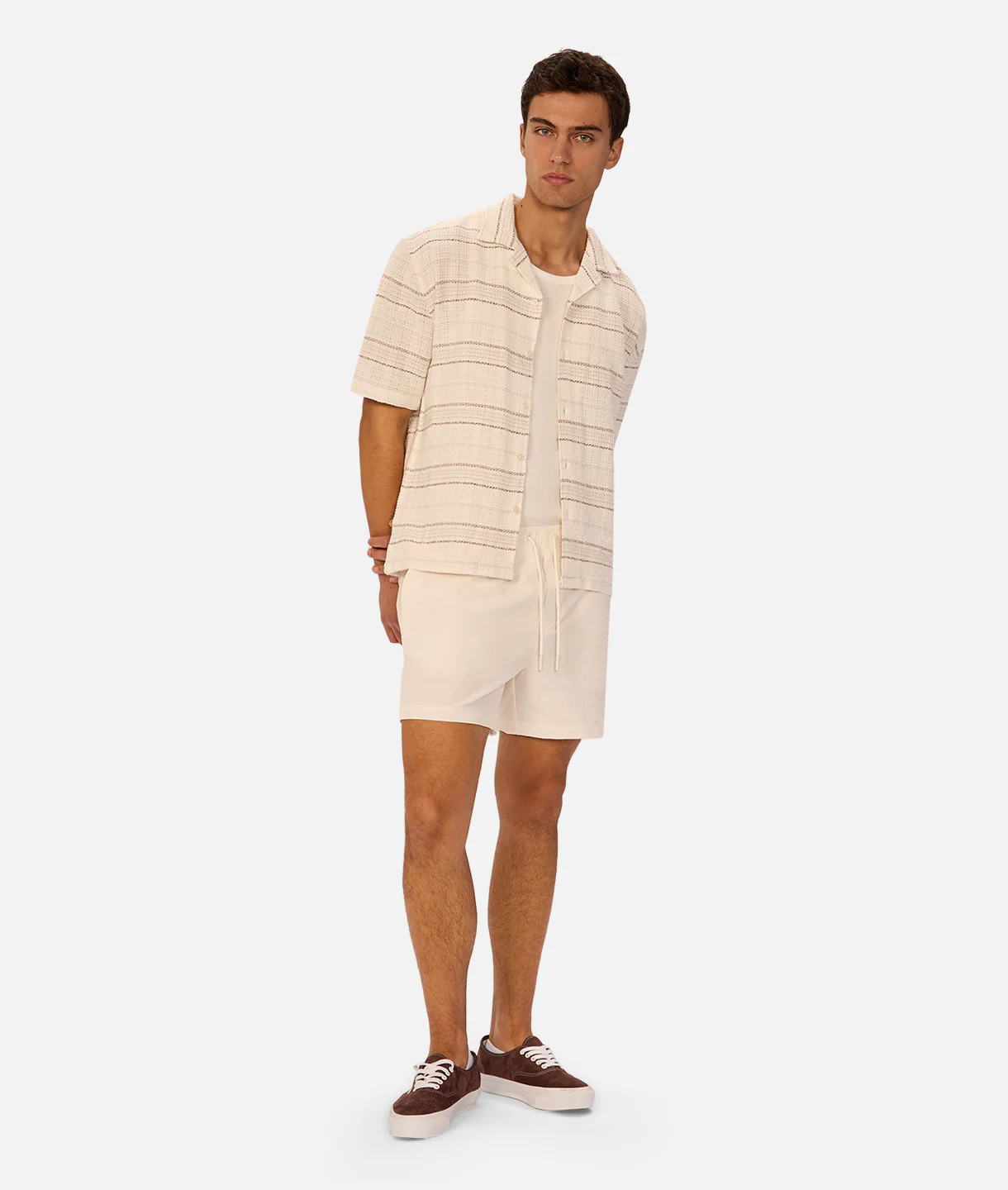 The Caparica Short Sleeve Shirt - Brown - Image 9