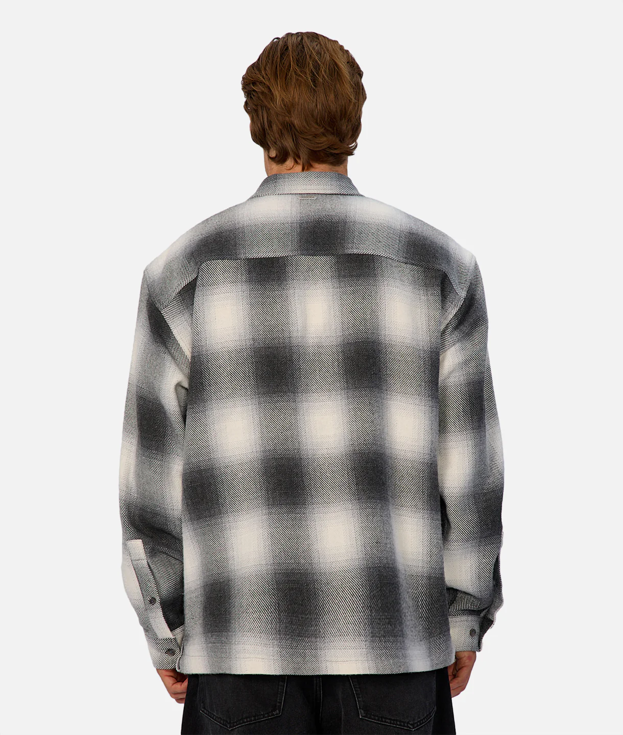 The Highland Long Sleeve Shirt - Charcoal - Image 4