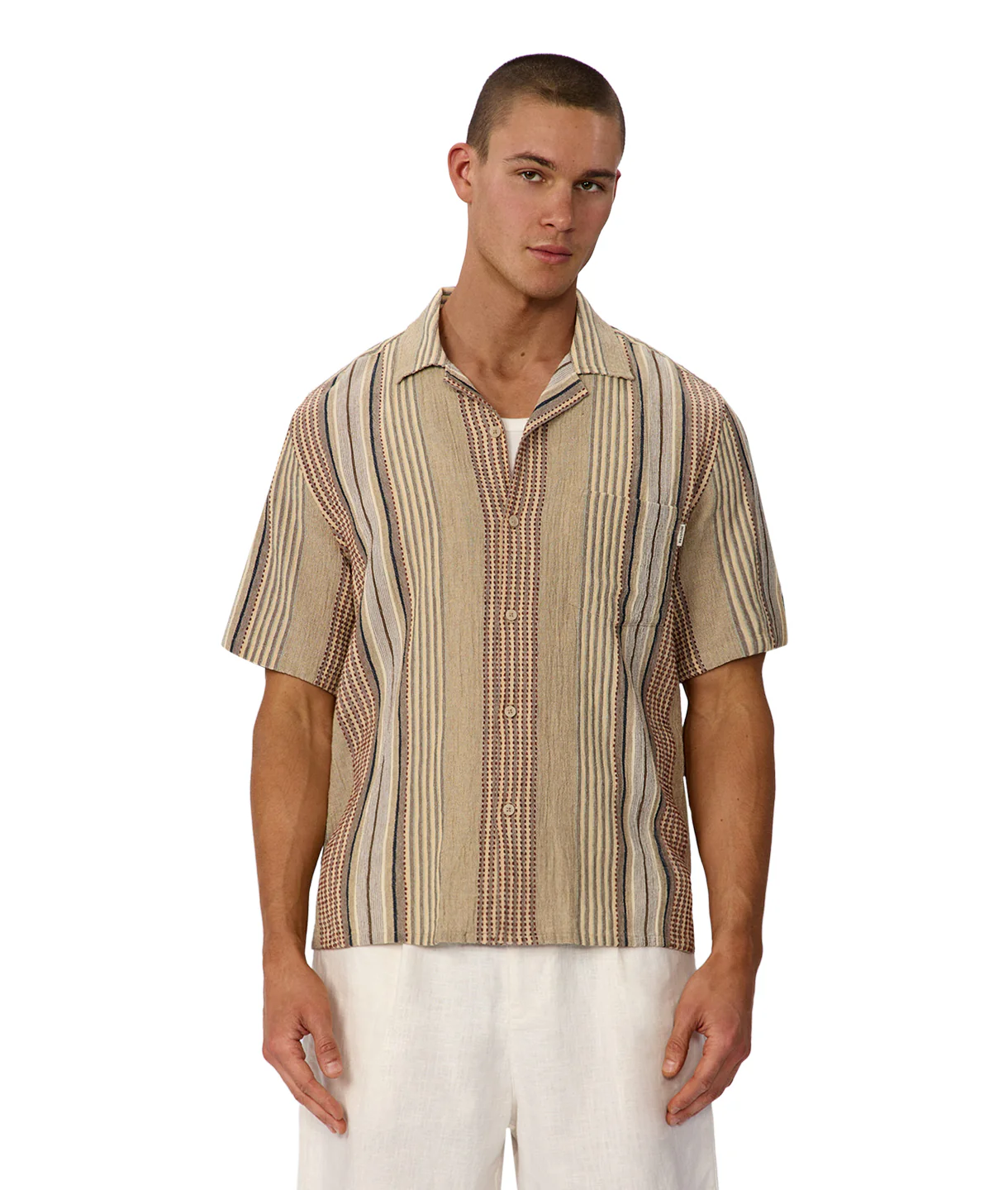 The Kinney Short Sleeve Shirt - Multi - Image 10