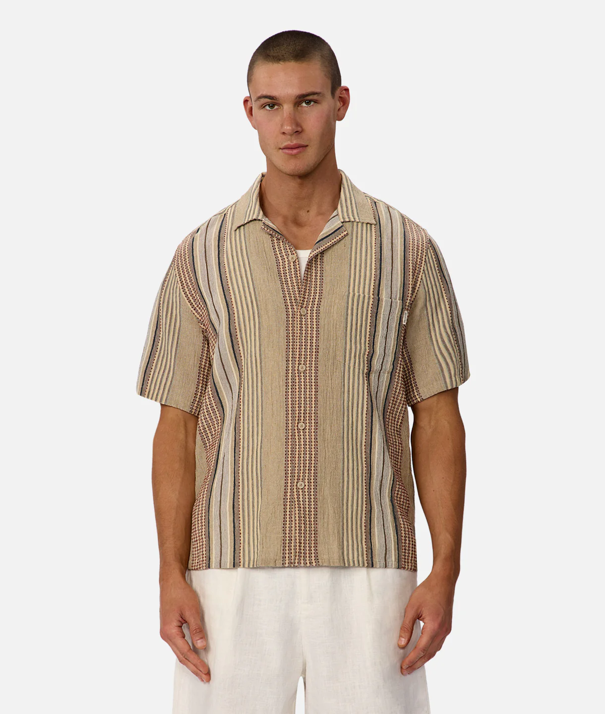 The Kinney Short Sleeve Shirt - Multi - Image 9