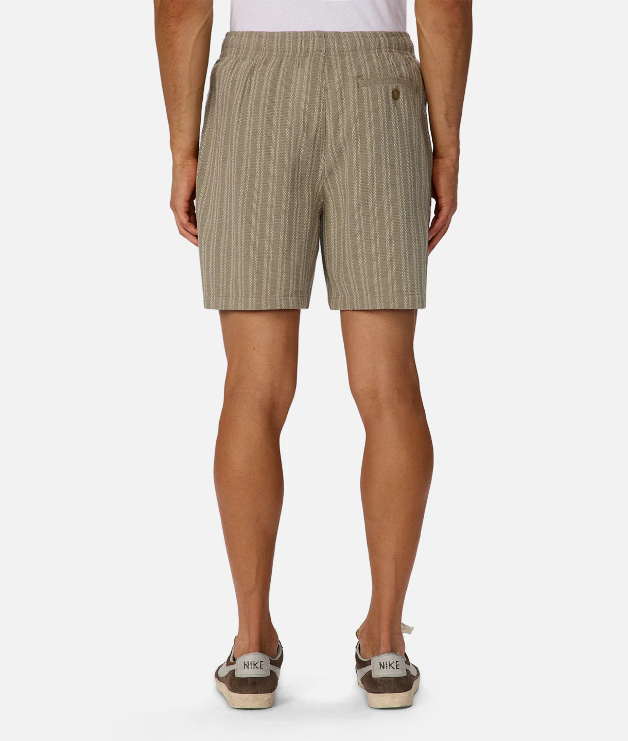 The Ignazio Drawcord Short - Olive Stone - Image 4