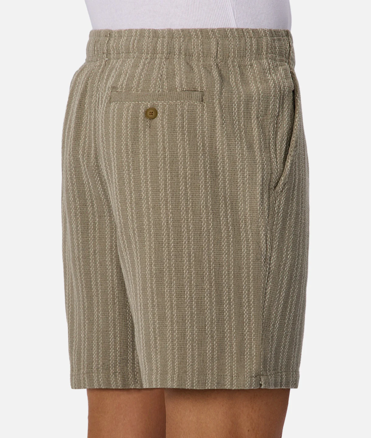 The Ignazio Drawcord Short - Olive Stone - Image 6