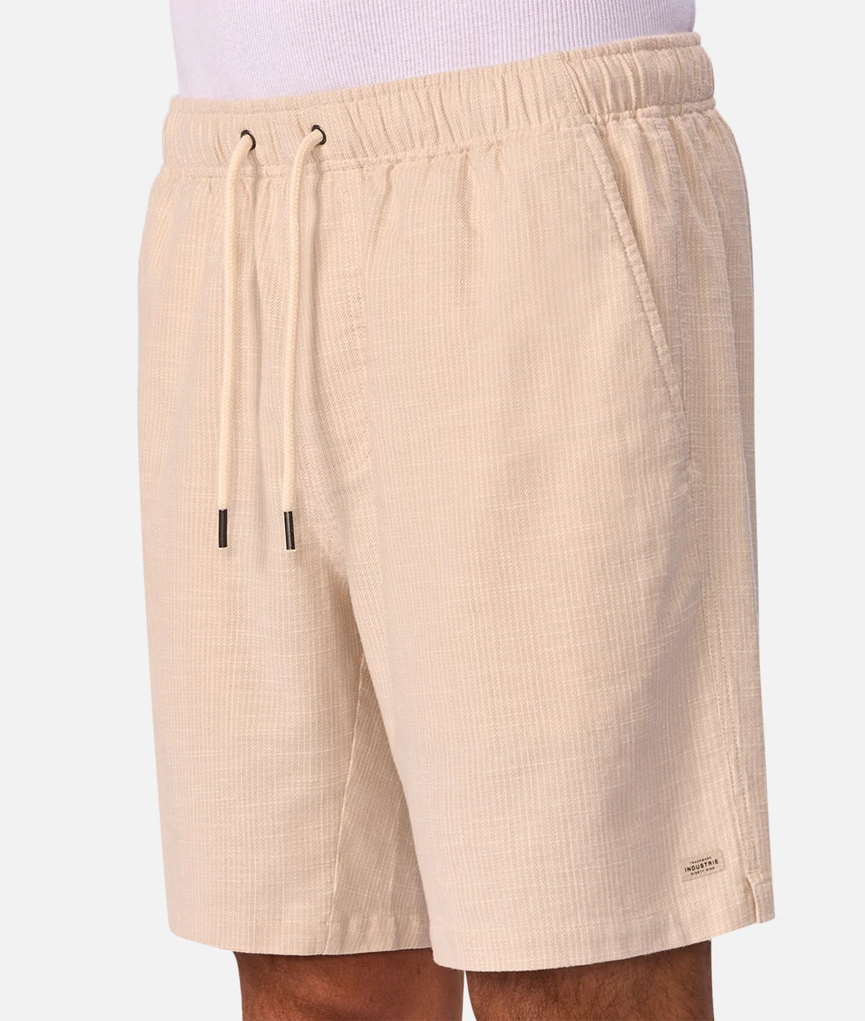 The Antonio Short - Wheat / Off White - Image 6