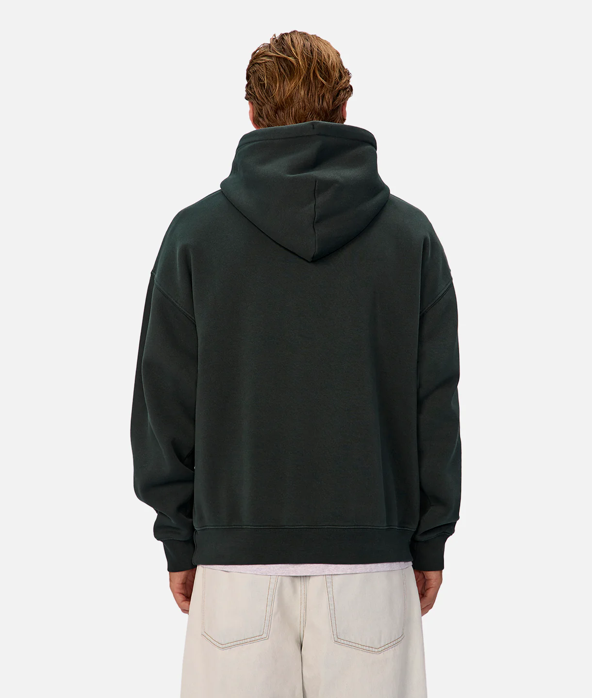 The New Del Sur Washed Hoodie - Rich Green - Image 4