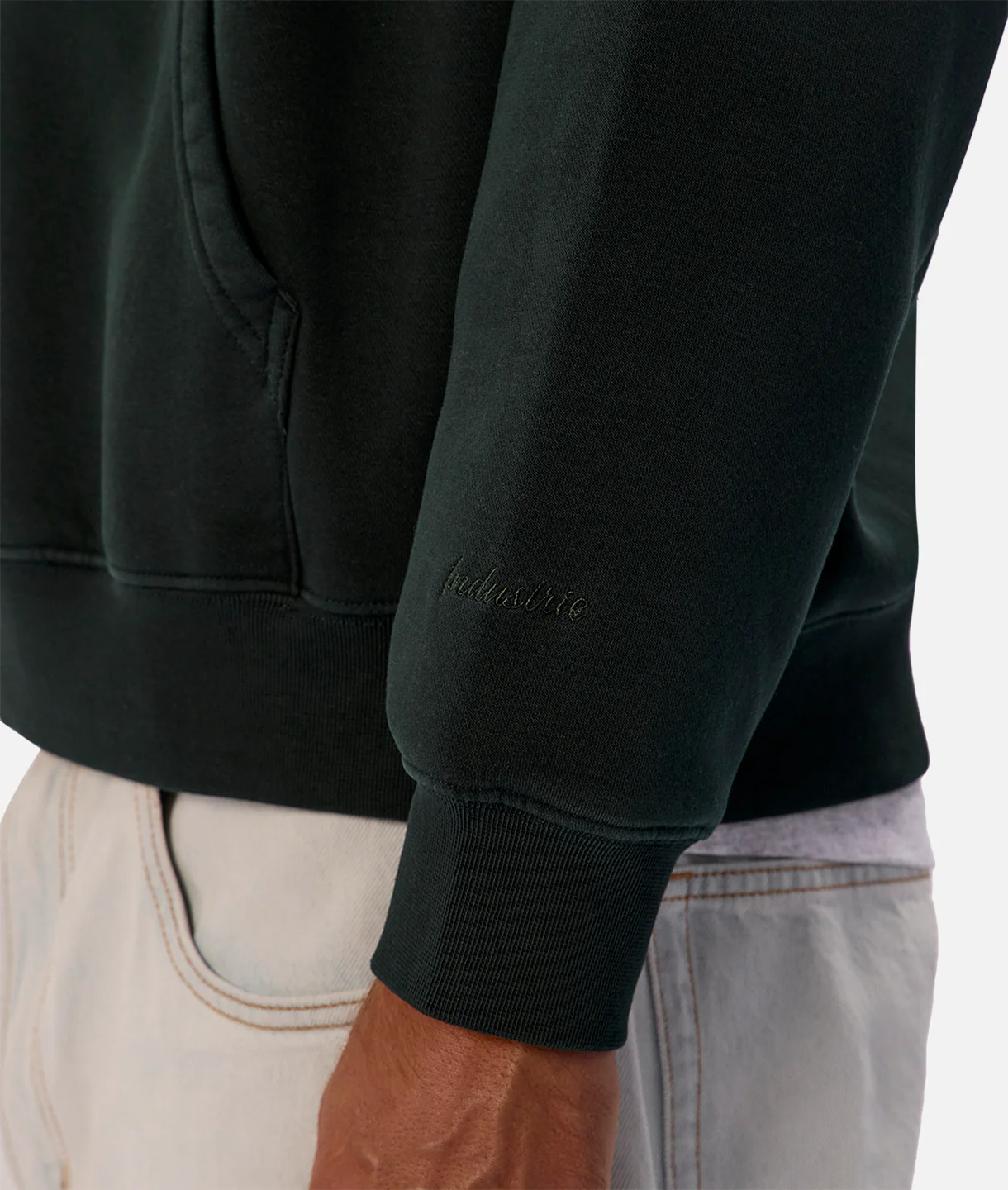 The New Del Sur Washed Hoodie - Rich Green - Image 7