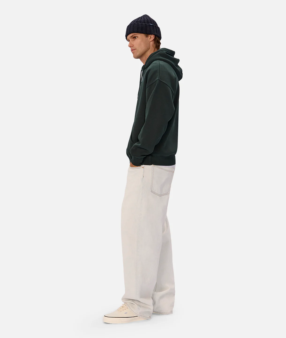 The New Del Sur Washed Hoodie - Rich Green - Image 8