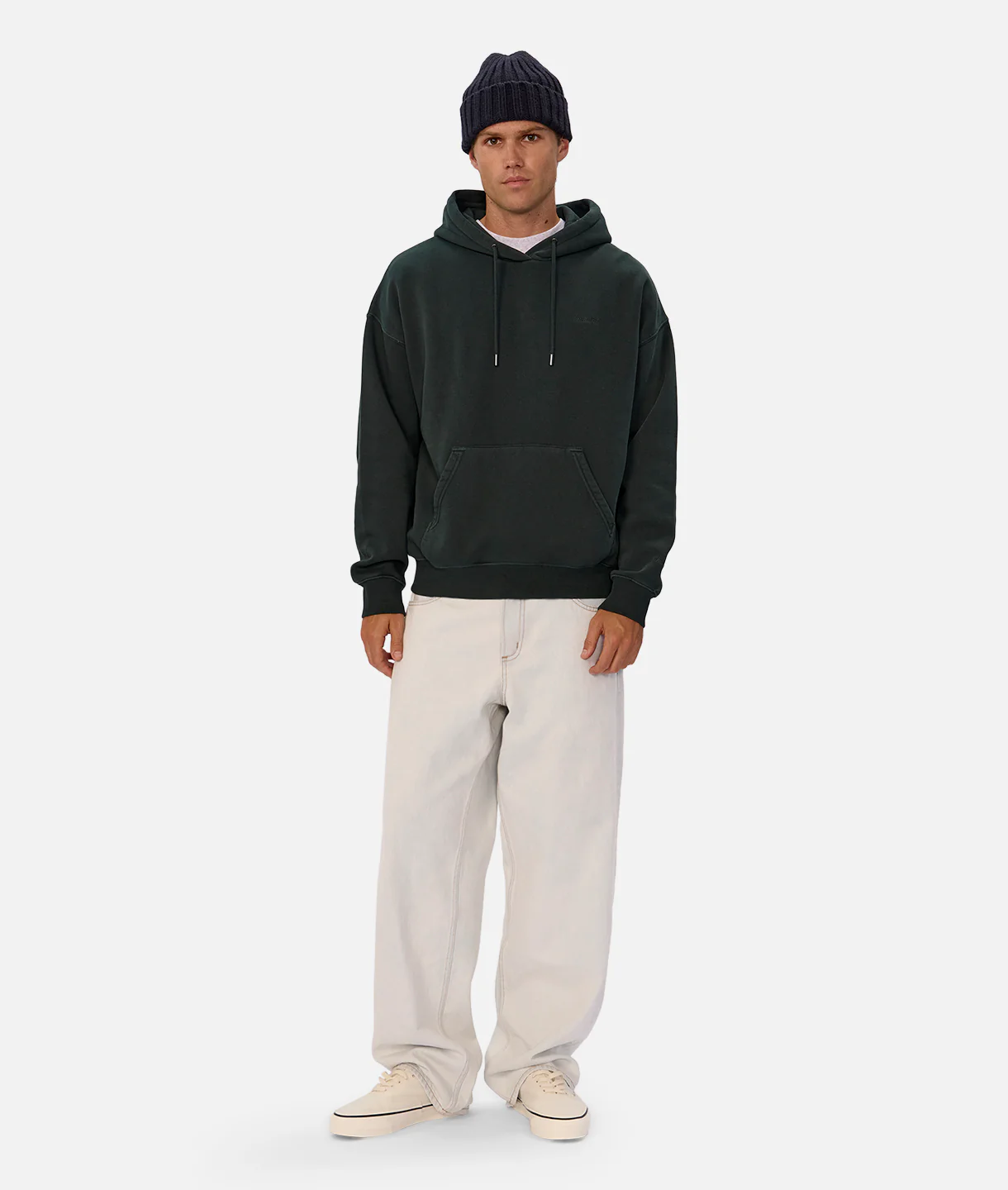 The New Del Sur Washed Hoodie - Rich Green - Image 9