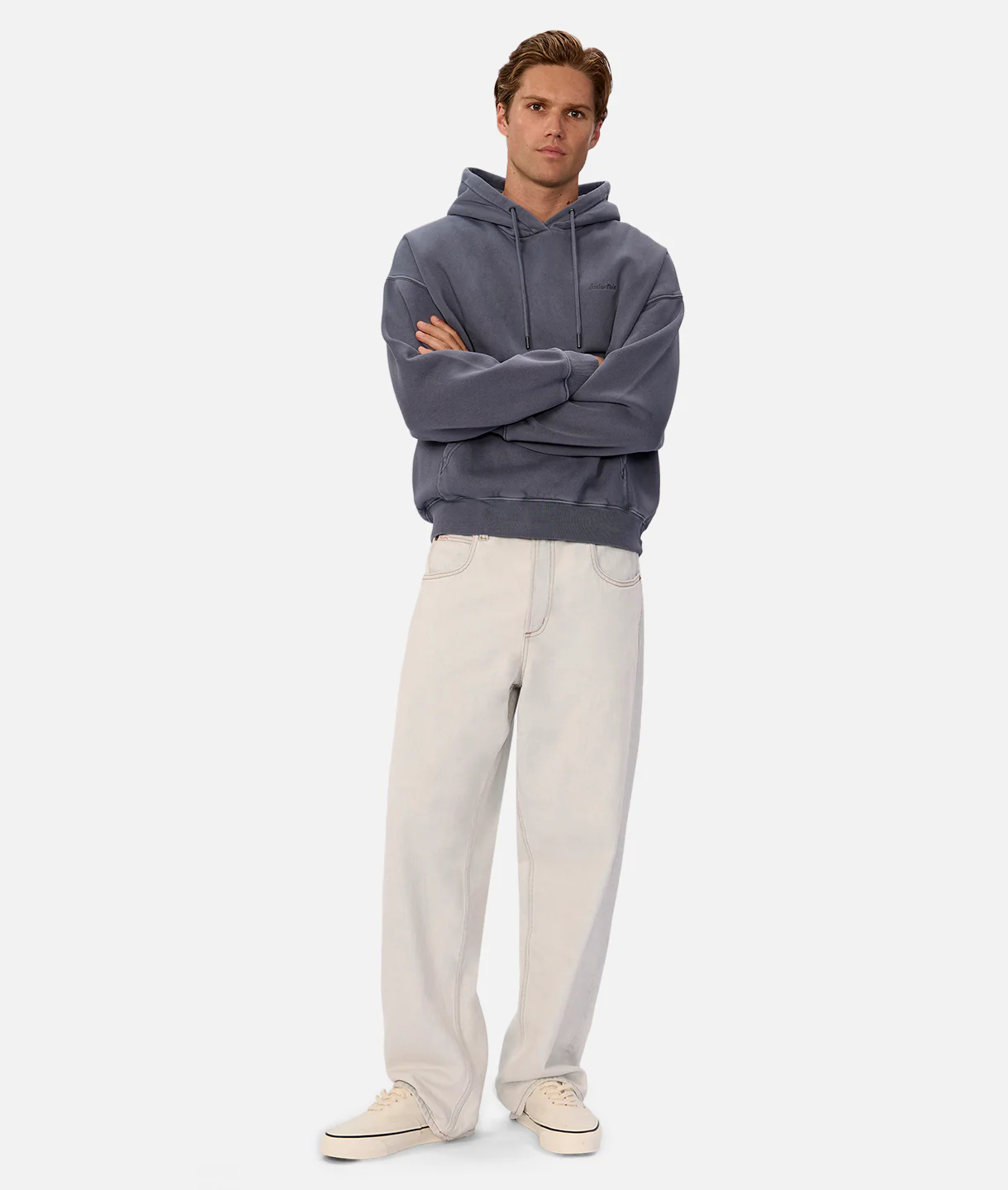 The New Del Sur Washed Hoodie - Washed Cadet - Image 2