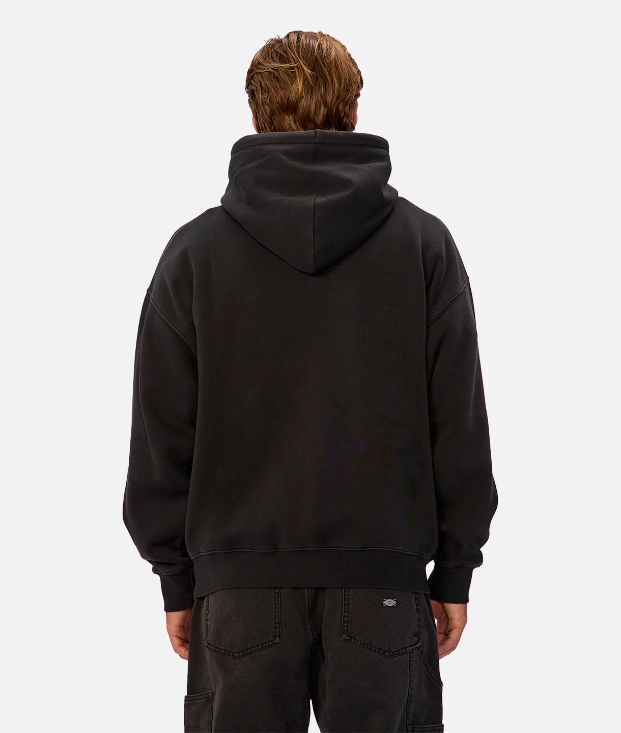 The New Del Sur Washed Hoodie - Washed Black - Image 4