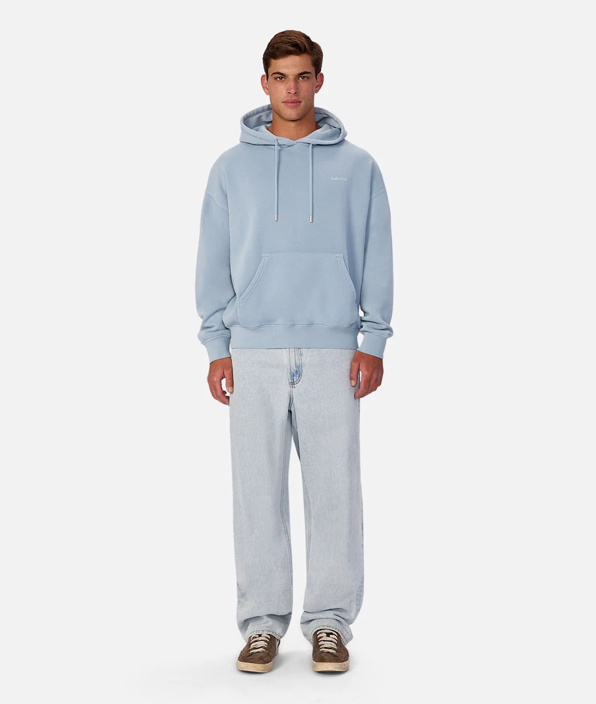 The New Del Sur Washed Hoodie - Water Blue - Image 5