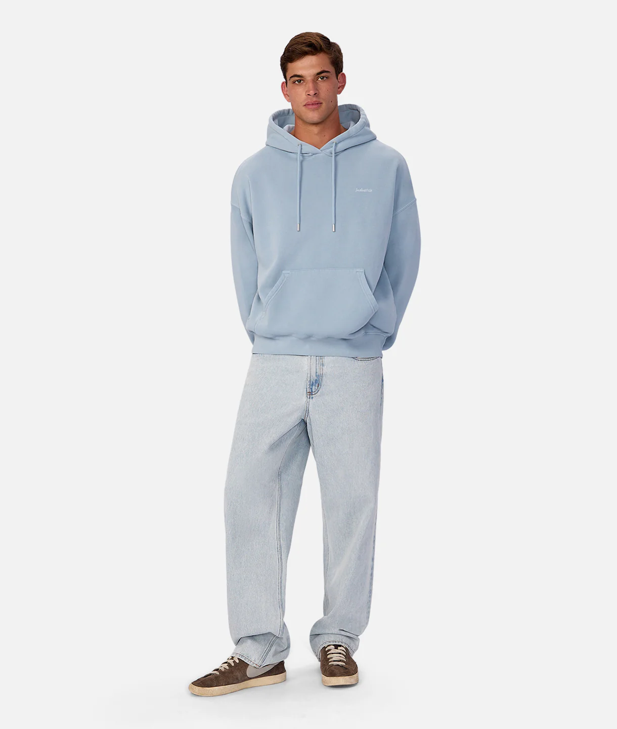 The New Del Sur Washed Hoodie - Water Blue - Image 8