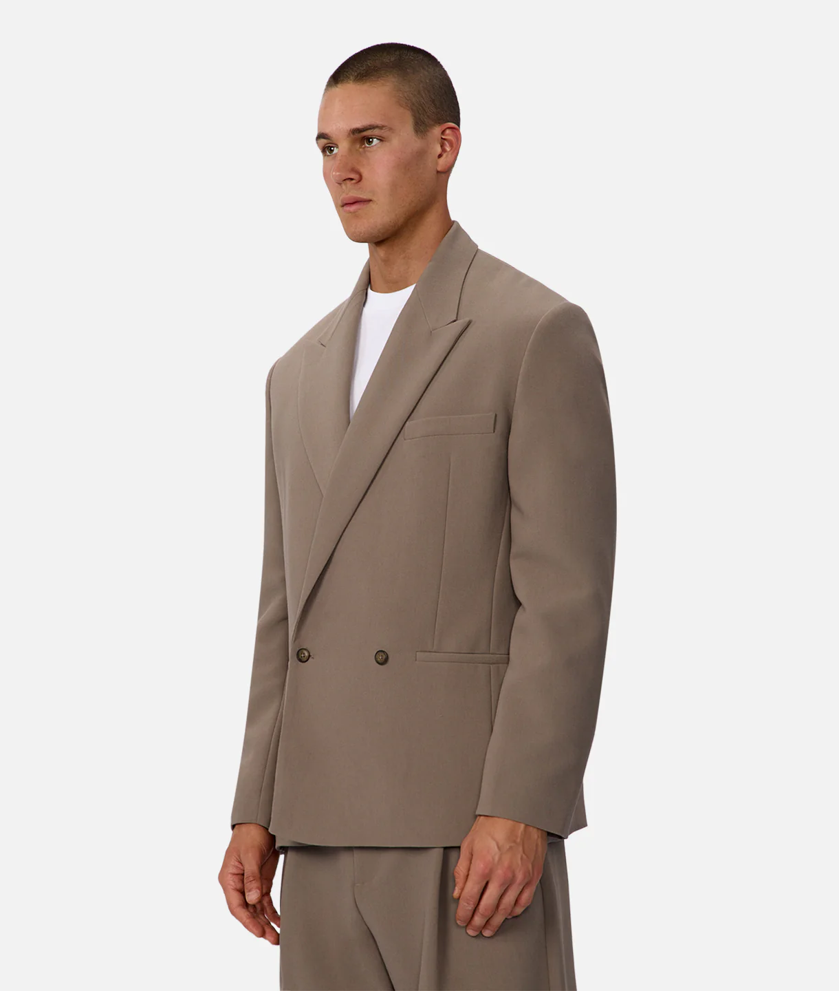 The Lightweight Lusso Blazer - Taupe 25 - Image 3