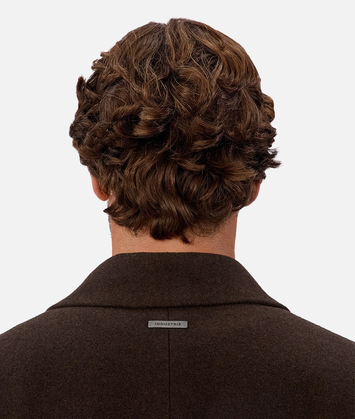 The Wool Blend Jacques Coat - Chocolate - Image 7