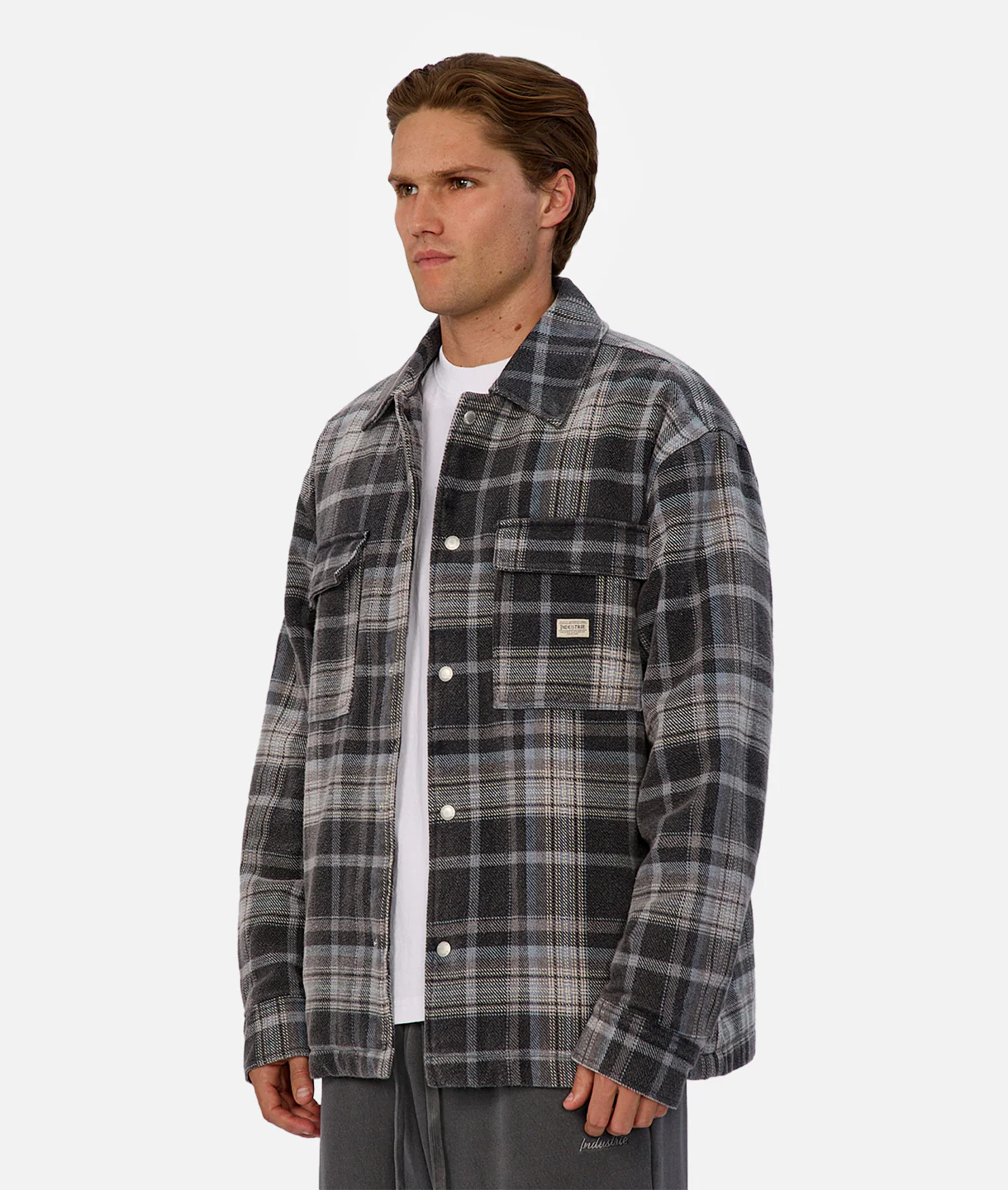 The Phoenix Jacket - Charcoal Blue Combo - Image 3