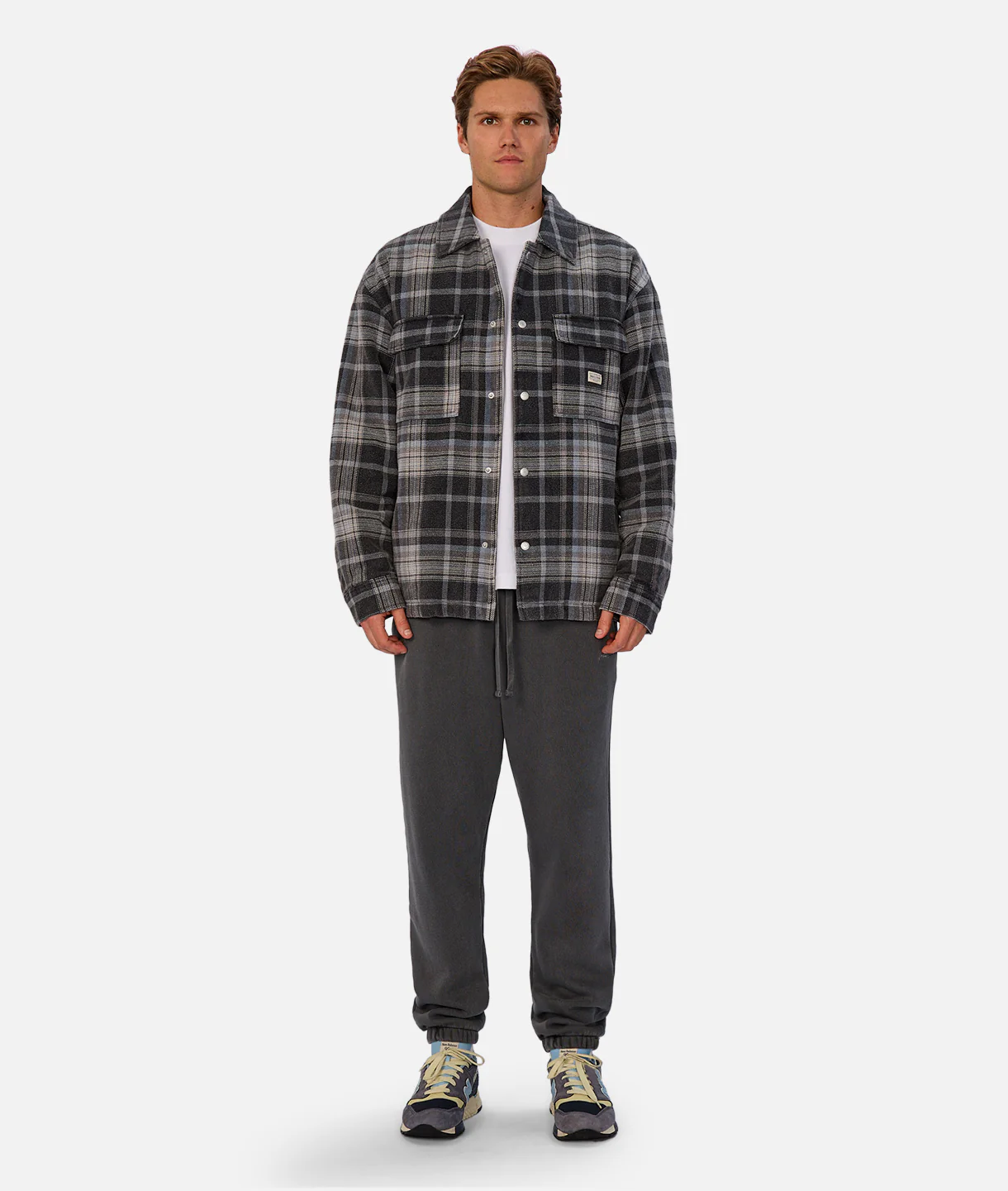 The Phoenix Jacket - Charcoal Blue Combo - Image 5