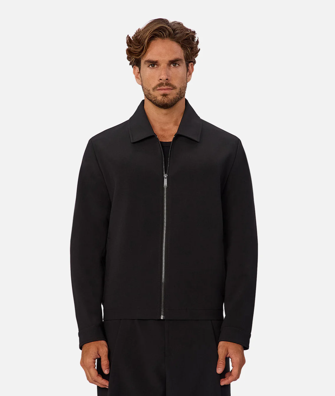 The Lusso Bomber Jacket - Black