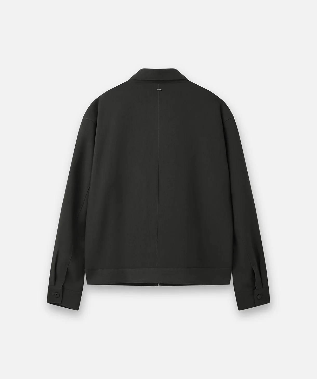 The Light Weight Lusso Bomber Jacket - Dark Aubergine - Image 3