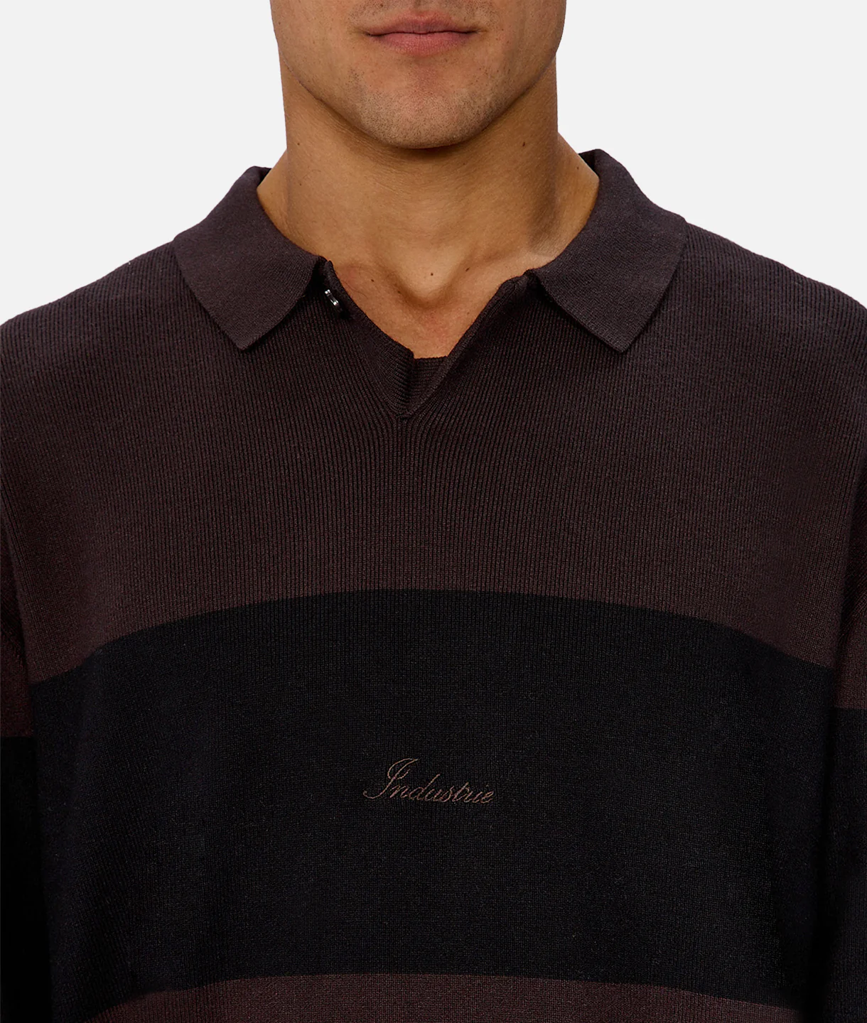 The Panelled Sweater - Espresso Black Combo - Image 6