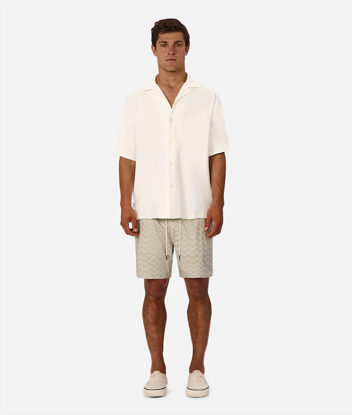 The Mercer Short Sleeve Shirt - Blanc - Image 5