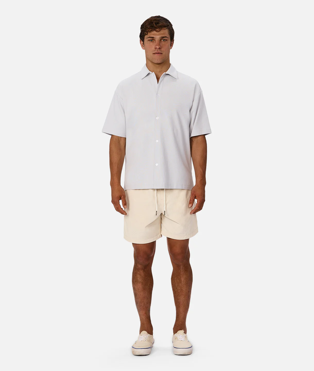 The Mercer Short Sleeve Shirt - Cloud - Image 5