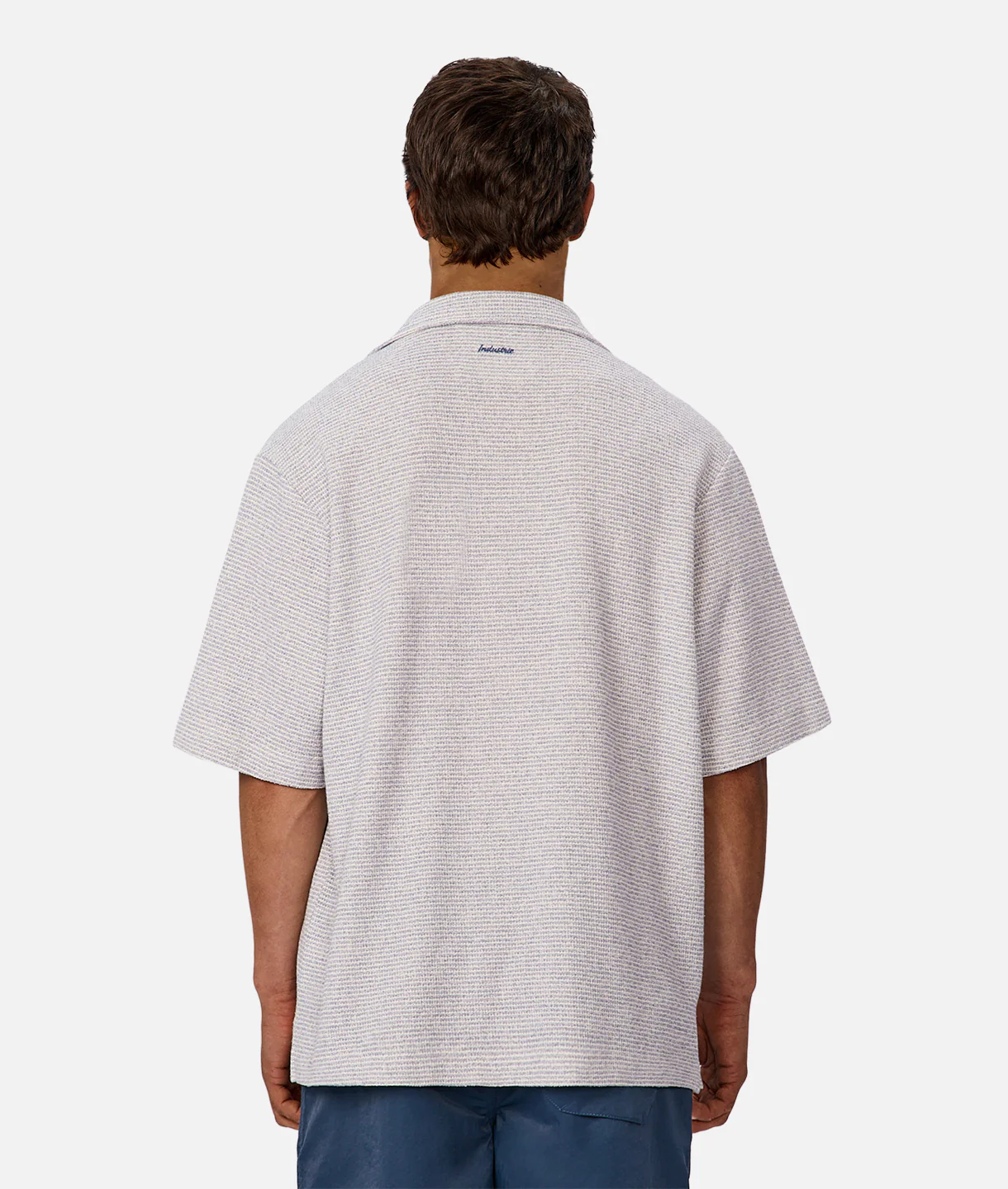 The Westlake Short Sleeve Shirt - Blue / White - Image 4