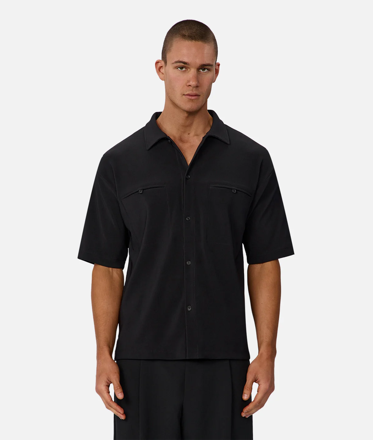The Tijuana Short Sleeve Shirt - Black - Image 9