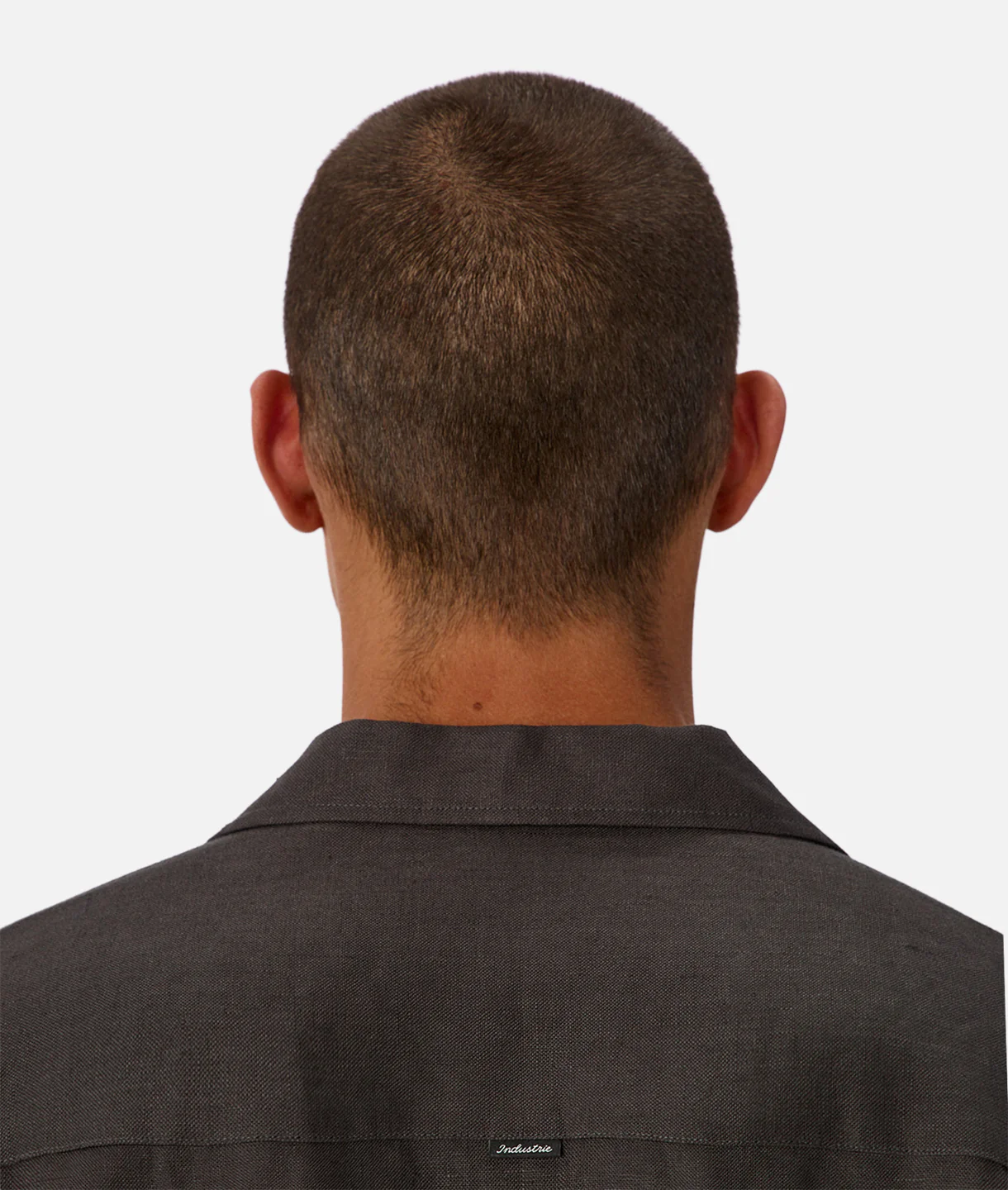The Lusso Linen Short Sleeve Shirt - Cocoa - Image 8