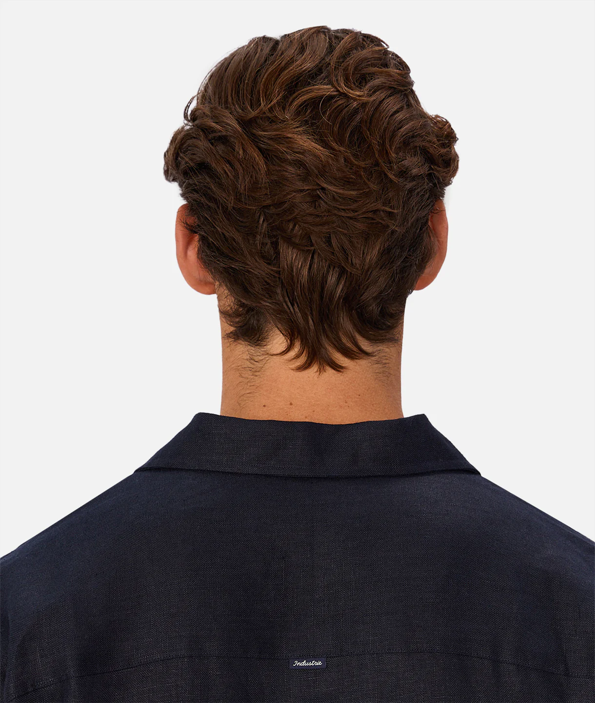 The Lusso Linen Short Sleeve Shirt - Ink - Image 7