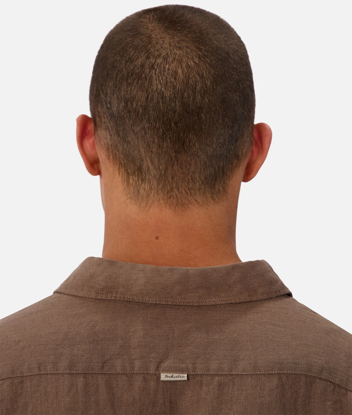 The St Martins Long Sleeve Linen Shirt - Macchiato - Image 7