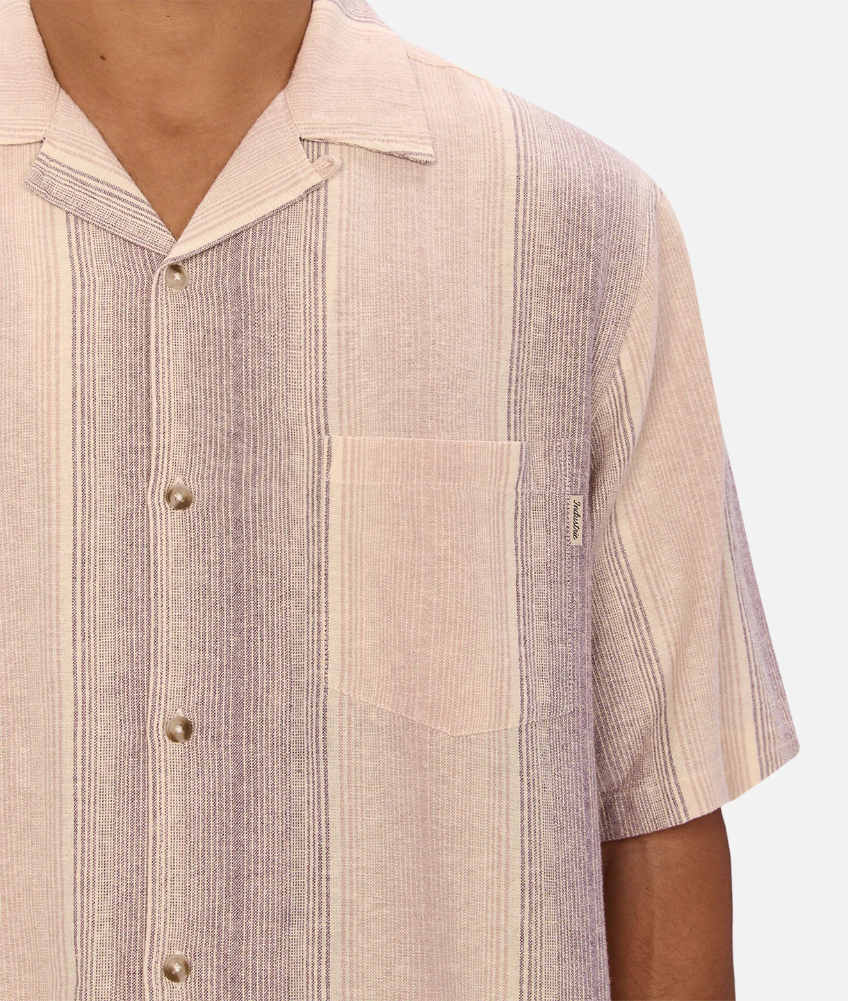 The Sunset Short Sleeve Shirt - Lavender/Musk - Image 6