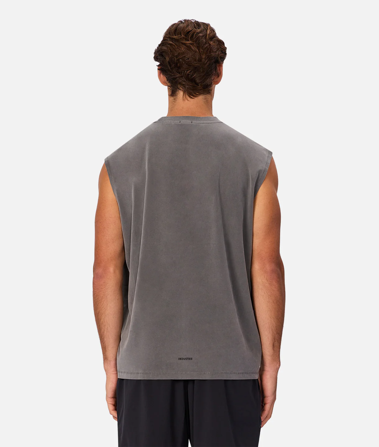 The Kosta Sleeveless T-Shirt - Gunmetal - Image 4