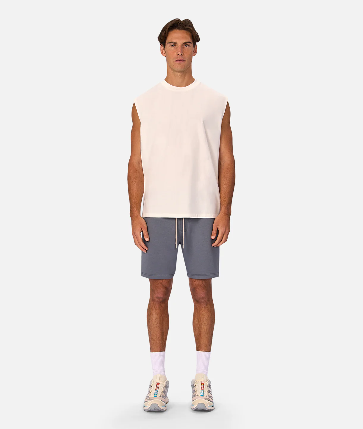 The Kosta Sleeveless T-Shirt - Winter White - Image 5