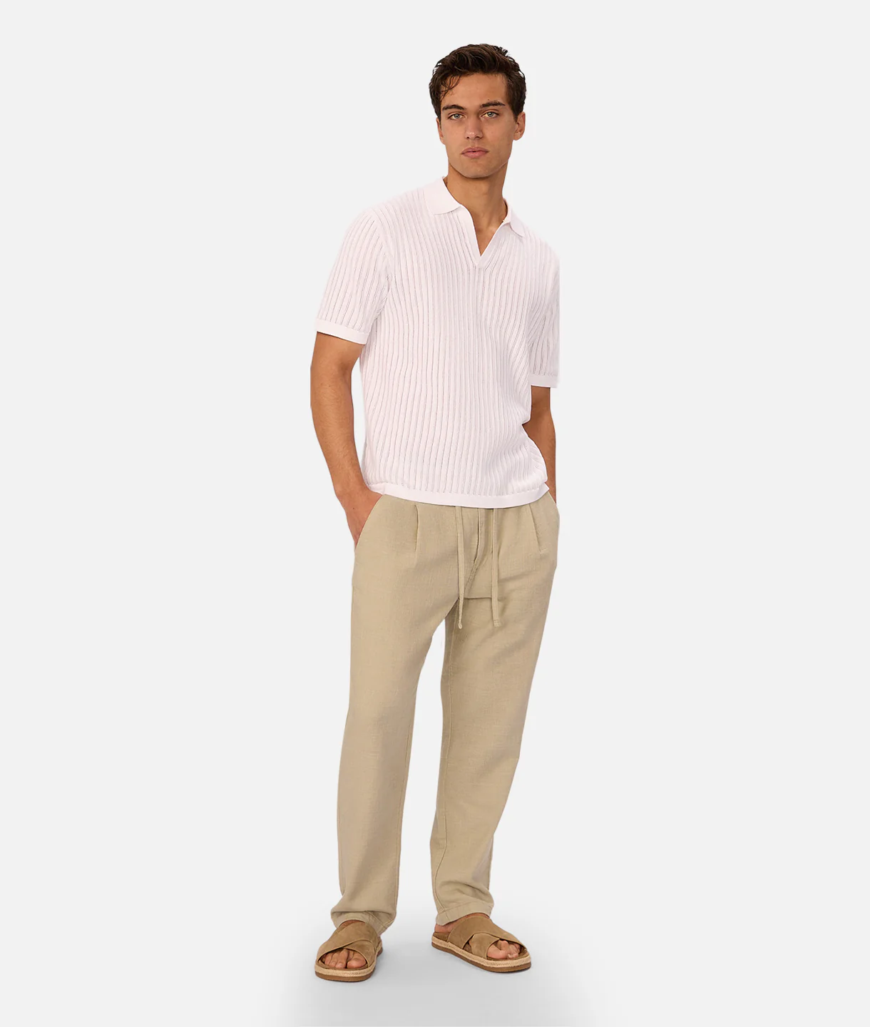 The Mallorca Pant - Shallot - Image 3