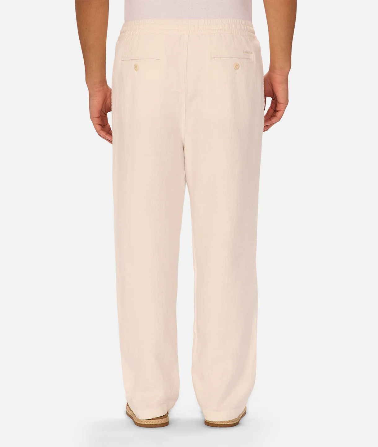 The Relaxed Mallorca Pant - Winter White - Image 6