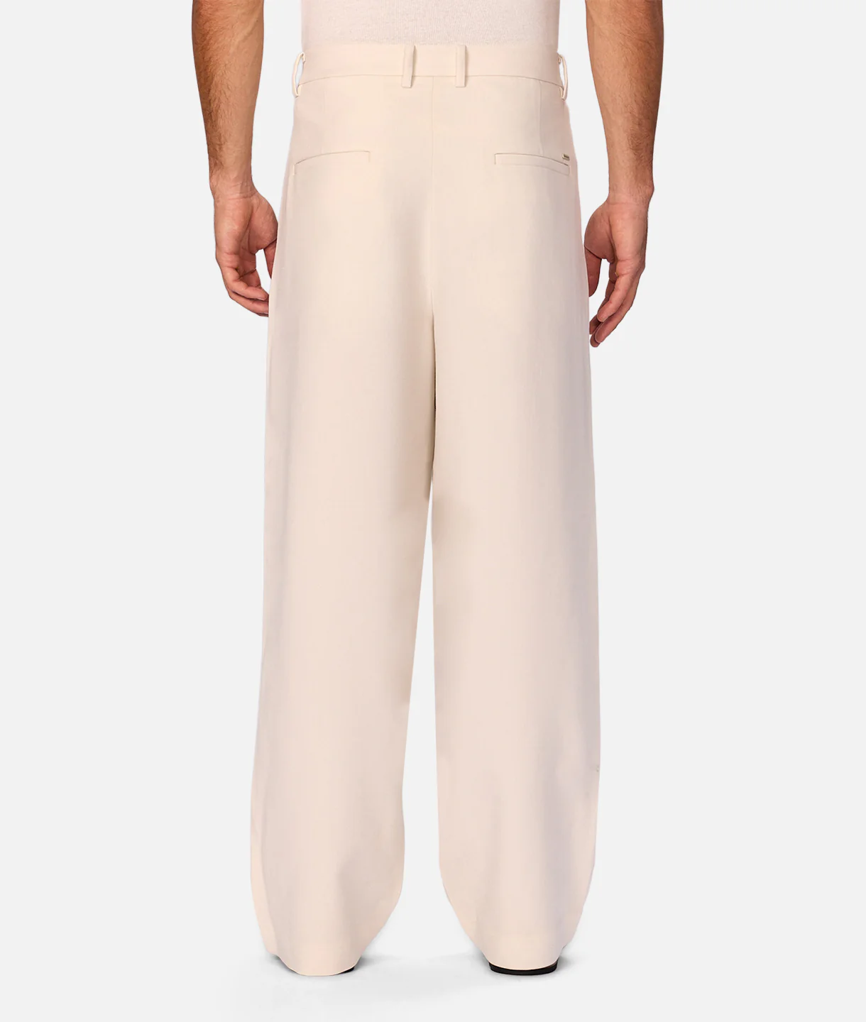 The Lightweight Lusso Pant - Cream - Image 4