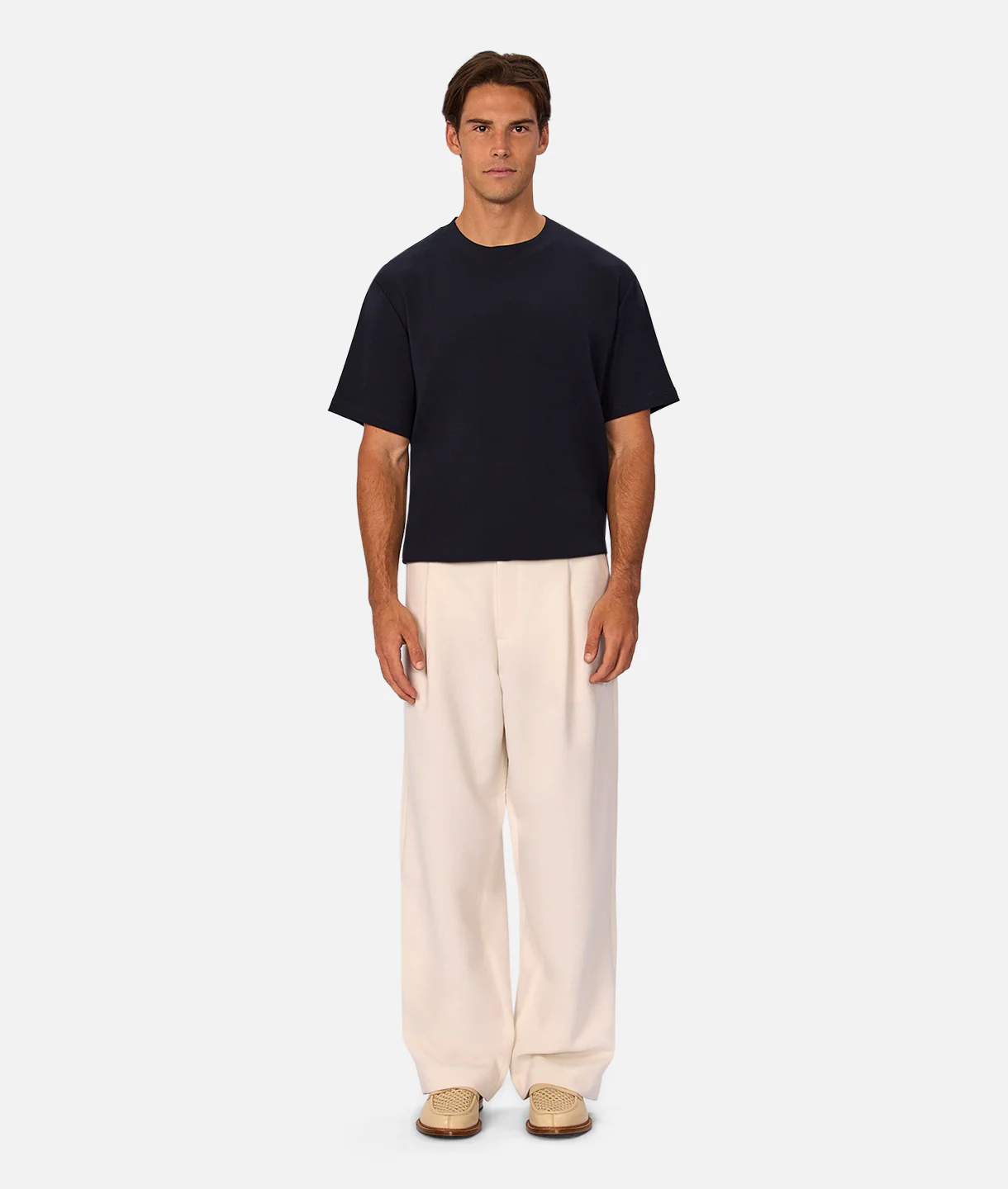The Lightweight Lusso Pant - Cream - Image 5