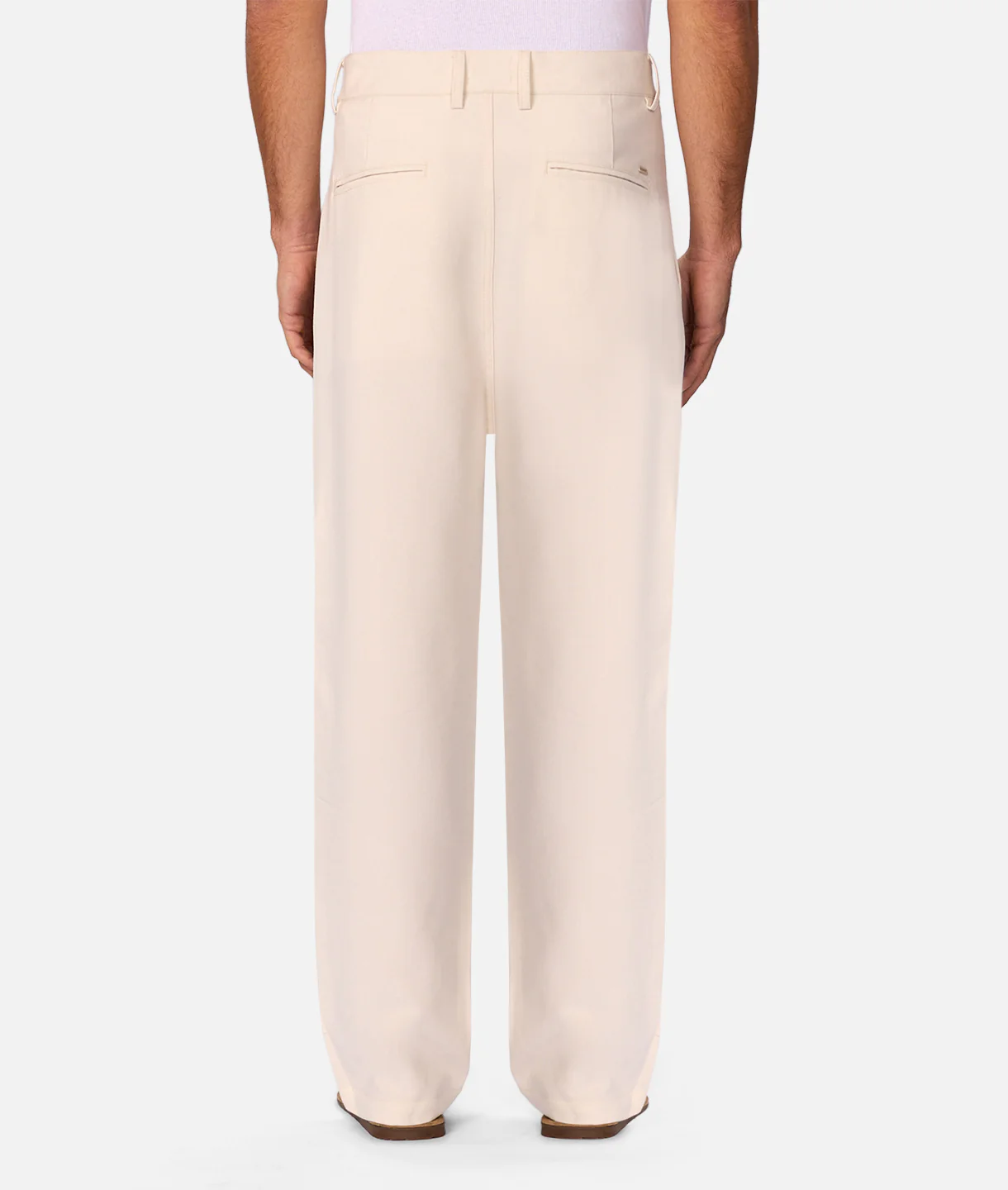 The Lightweight Classic Lusso Pant - Cream - Image 4